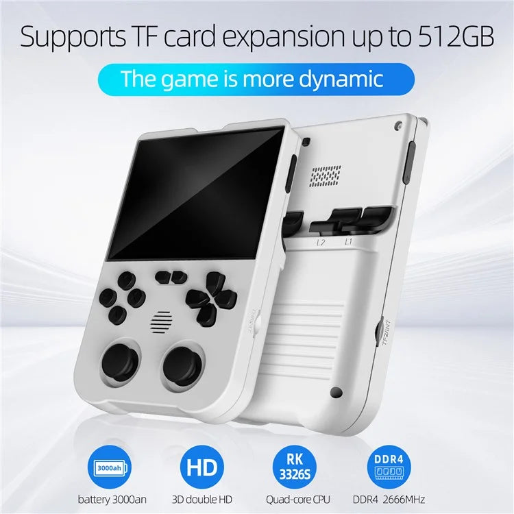 AMPOWN XU10 Dual Joy-Stick Game Machine Retro Handheld Game Console (No TF Card)