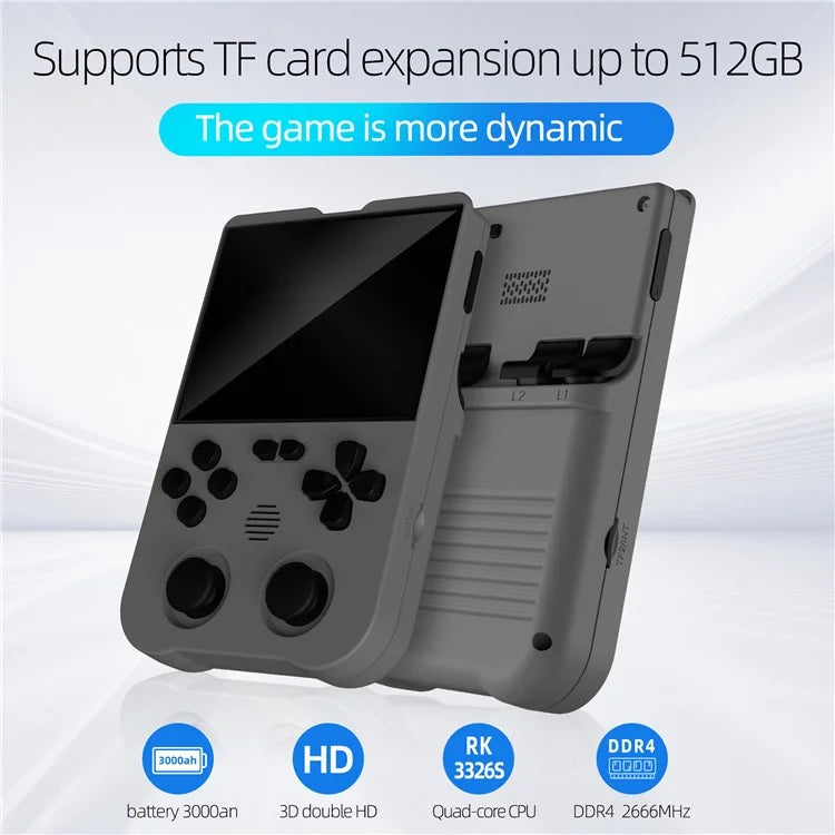 AMPOWN XU10 Dual Joy-Stick Game Machine Retro Handheld Game Console (No TF Card)