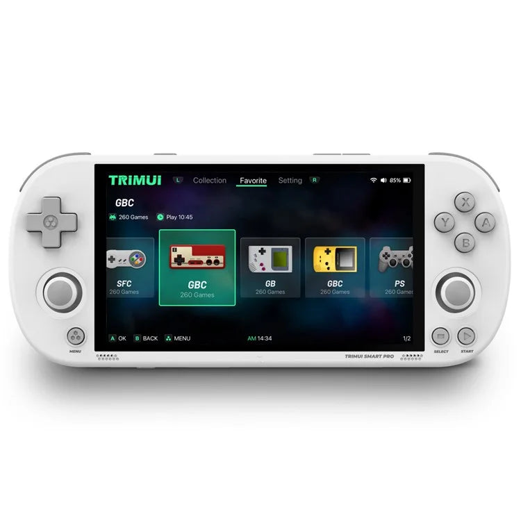 ANBERNIC Retro Handheld Game Console Built-In 26+ Emulator Console (With 64G Memory Card, English Version)