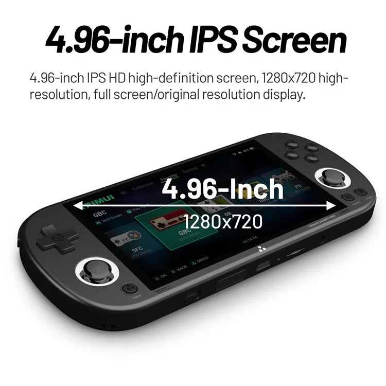 ANBERNIC Retro Handheld Game Console Built-In 26+ Emulator Console (With 64G Memory Card, English Version)