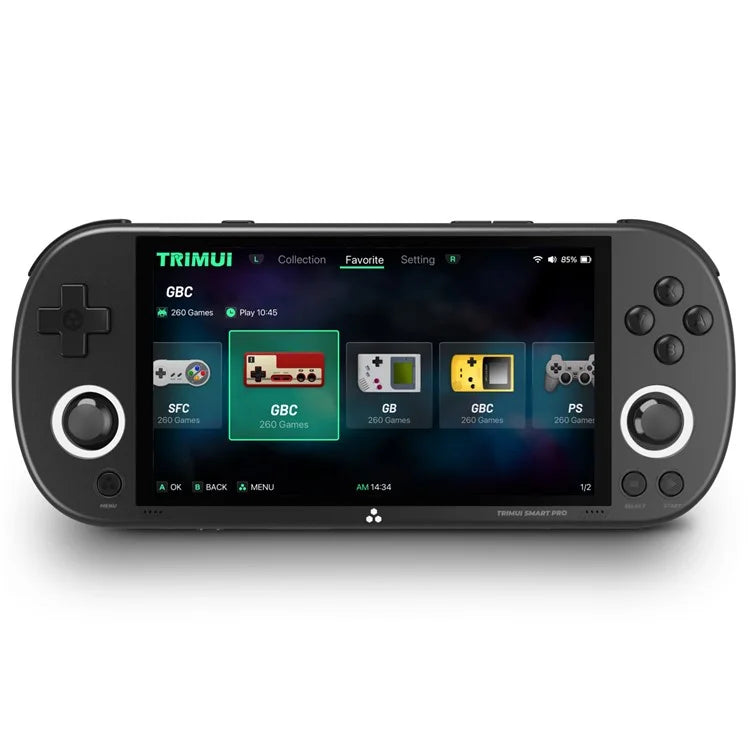 ANBERNIC Retro Handheld Game Console Built-In 26+ Emulator Console (With 128G Memory Card, English Version)
