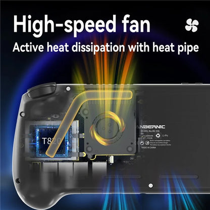 ANBERNIC RG556 Wireless Gamepad 5.48-inch AMOLED Screen Retro Joystick Game Console (English Version), with 256G TF Card
