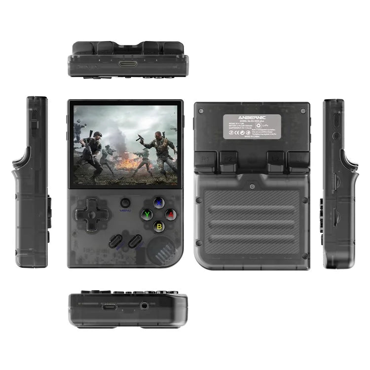ANBERNIC RG35XX Plus 3.5-inch IPS Screen Wireless Gamepad Linux System Retro Game Console (English Version), 64+128G