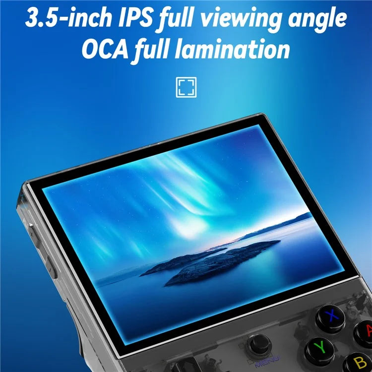 ANBERNIC RG35XX Plus 3.5-inch IPS Screen Wireless Gamepad Linux System Retro Game Console (English Version), 64+128G
