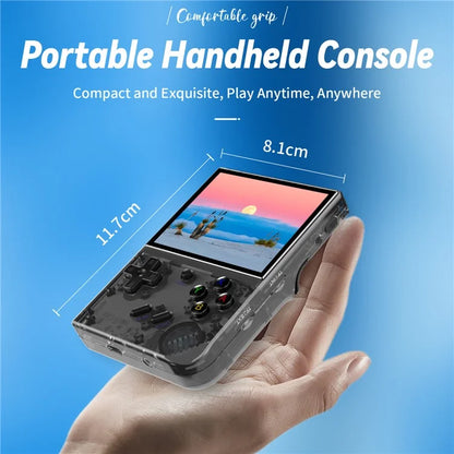 ANBERNIC RG35XX Plus 3.5-inch IPS Screen Wireless Gamepad Linux System Retro Game Console (English Version), 64+128G