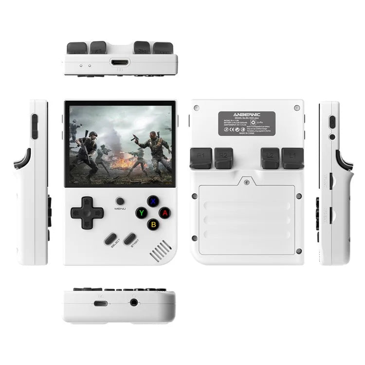 ANBERNIC RG35XX Plus 3.5-inch IPS Screen Wireless Gamepad Linux System Retro Game Console (English Version), 64+128G