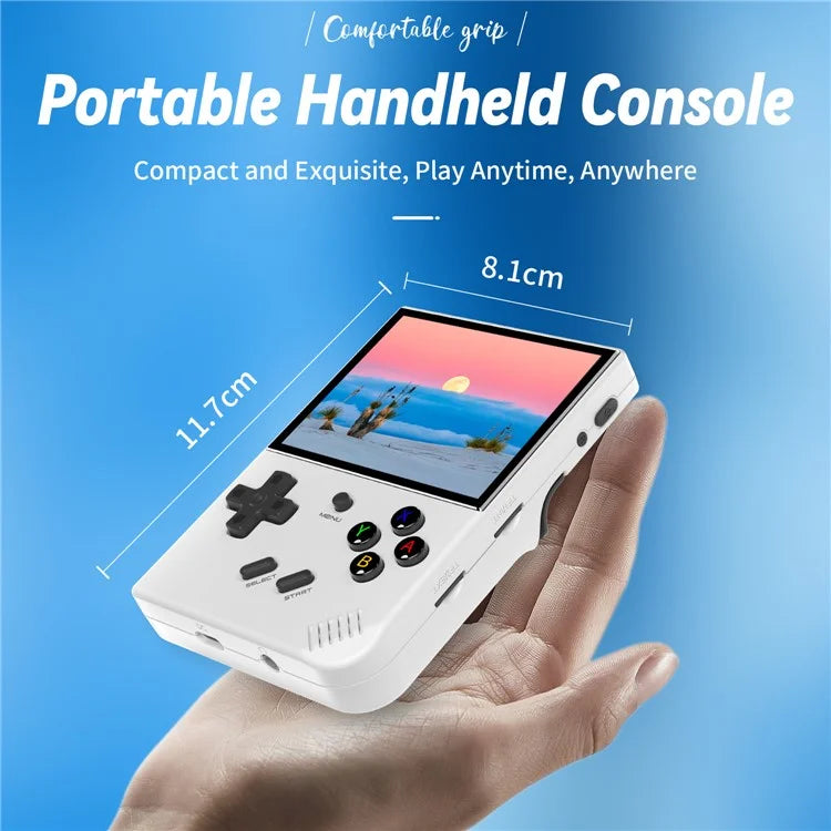 ANBERNIC RG35XX Plus 3.5-inch IPS Screen Wireless Gamepad Linux System Retro Game Console (English Version), 64+128G