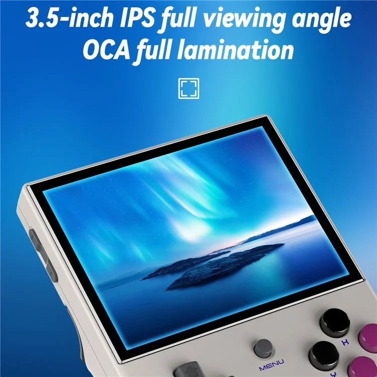 ANBERNIC RG35XX Plus 3.5-inch IPS Screen Wireless Gamepad Linux System Retro Game Console (English Version), 64+128G