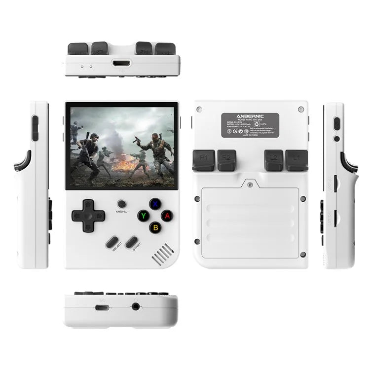 ANBERNIC RG35XX Plus 3.5-inch IPS Screen Wireless Gaming Machine Linux System Game Console (English Version), 64G Memory