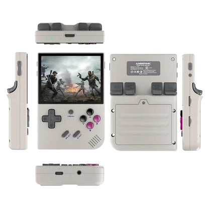 ANBERNIC RG35XX Plus 3.5-inch IPS Screen Wireless Gaming Machine Linux System Game Console (English Version), 64G Memory