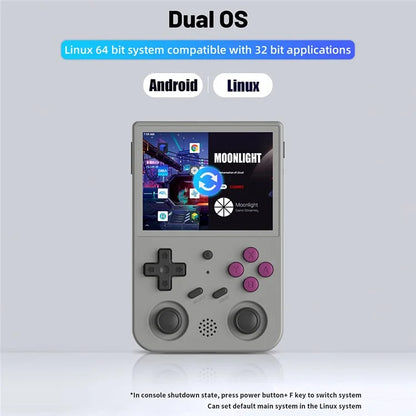 ANBERNIC RG353VS 3.5-inch Screen 16G Portable Handheld Game Console, No Games