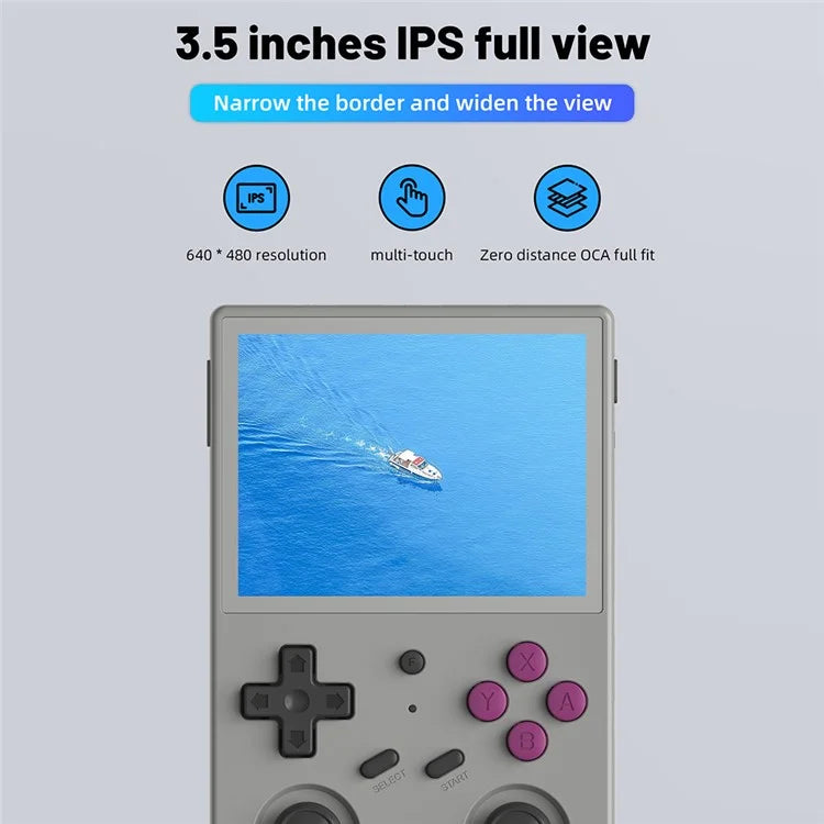 ANBERNIC RG353VS 3.5-inch Screen 16G Portable Handheld Game Console, No Games
