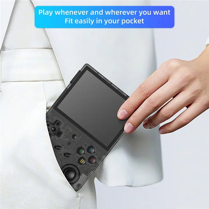 ANBERNIC RG353VS 3.5-inch Screen 16+64G Handheld Game Console, 15000 Games (English Version)