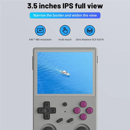 ANBERNIC RG353VS 3.5-inch Screen 16+128G Handheld Game Console, 25000 Games (English Version)
