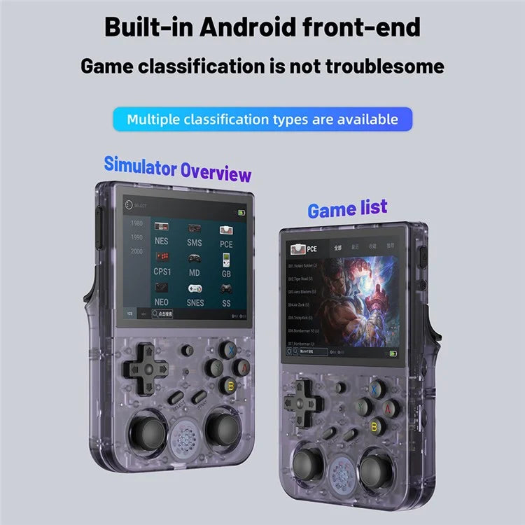 ANBERNIC RG353V Handheld Retro Game Console with 16G TF Card (Card Has No Games)