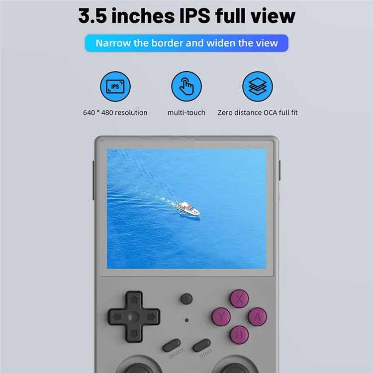 ANBERNIC RG353V 3.5-inch Screen 16+64G Android Handheld Game Console, 15000 Games (English Version)