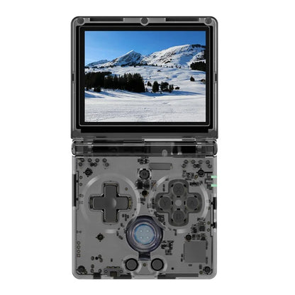 ANBERNIC RG35XXSP 3.5-inch Screen Flip Handheld Gaming Machine Wireless Game Console (English Version), 64G Memory