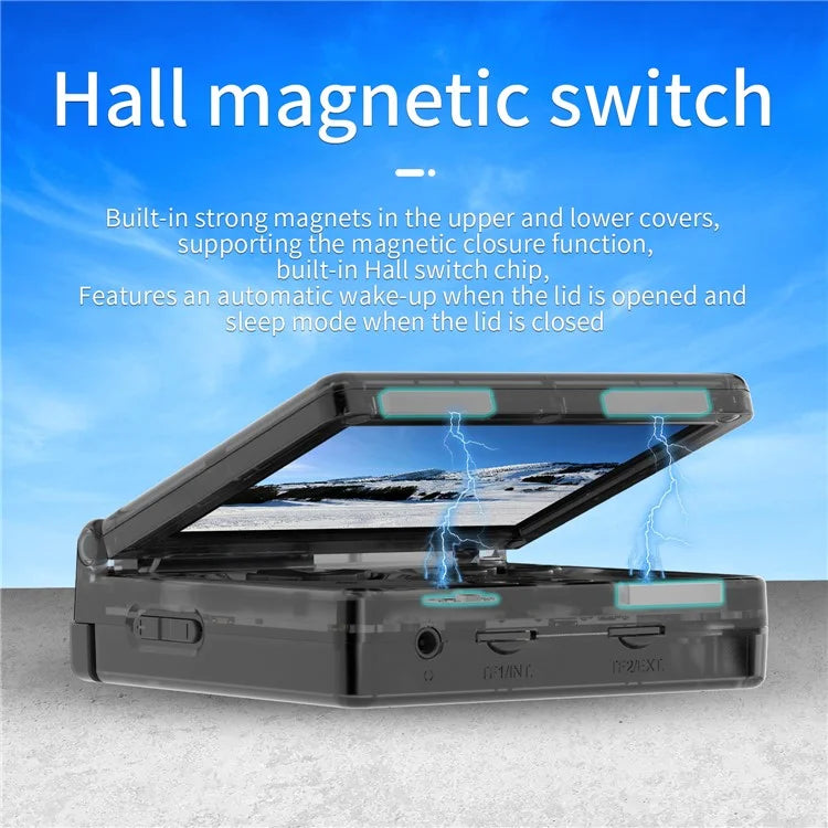 ANBERNIC RG35XXSP 3.5-inch Screen Flip Handheld Gaming Machine Wireless Game Console (English Version), 64G Memory