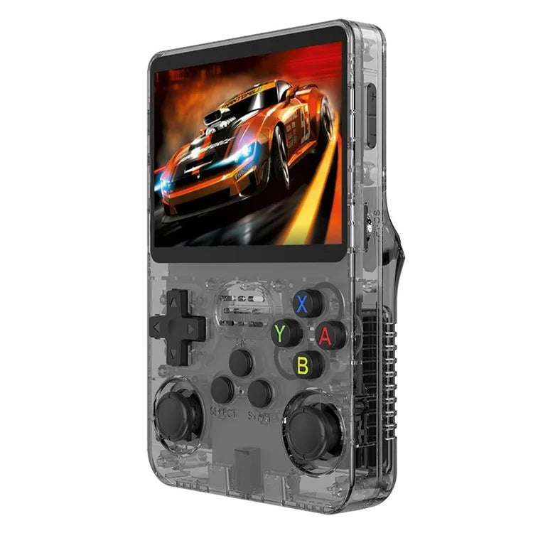 R36s 3.5 inch IPS Screen Handheld Retro Game Console with 64G TF Card