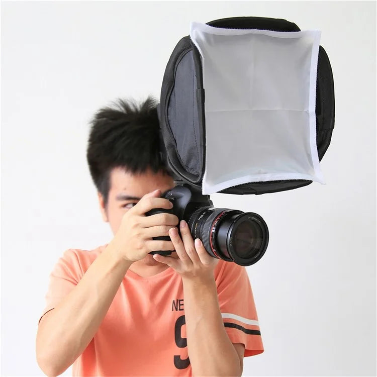 PULUZ PU5123 23cmx23cm Photography Softbox DSLR Camera Fill Light Foldable Diffuser