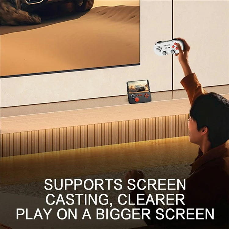 E5 5.0-inch Retro Handheld Game Console Mini Arcade Game Machine Support HD TV Connection with 32G Memory Card