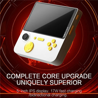 E5 5.0-inch Retro Handheld Game Console Mini Arcade Game Machine Support HD TV Connection with 32G Memory Card