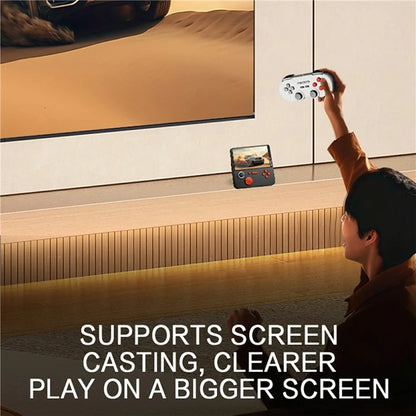 E5 5.0-inch Retro Handheld Game Console Mini Arcade Game Machine Support HD TV Connection with 32G Memory Card