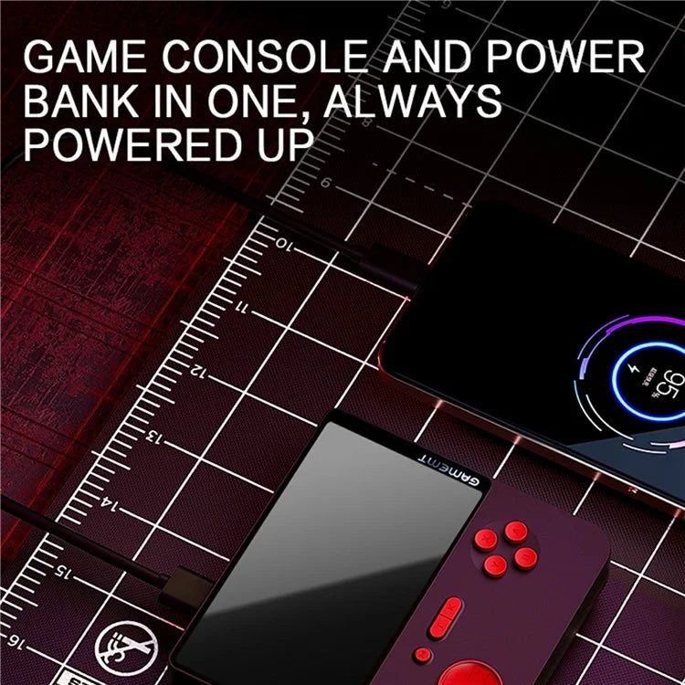 E5 5.0-inch Retro Handheld Game Console Mini Arcade Game Machine Support HD TV Connection with 32G Memory Card