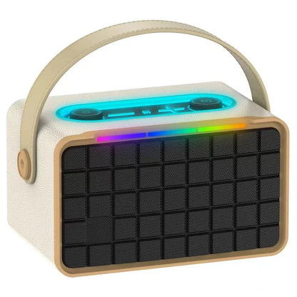 NR8801 Outdoor Wireless Speaker Portable TWS Bluetooth Subwoofer Support TF Card