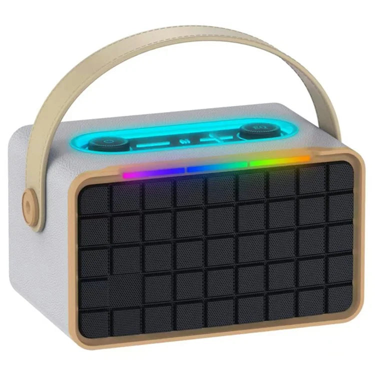 NR8801 Outdoor Wireless Speaker Portable TWS Bluetooth Subwoofer Support TF Card