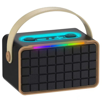 NR8801 Outdoor Wireless Speaker Portable TWS Bluetooth Subwoofer Support TF Card
