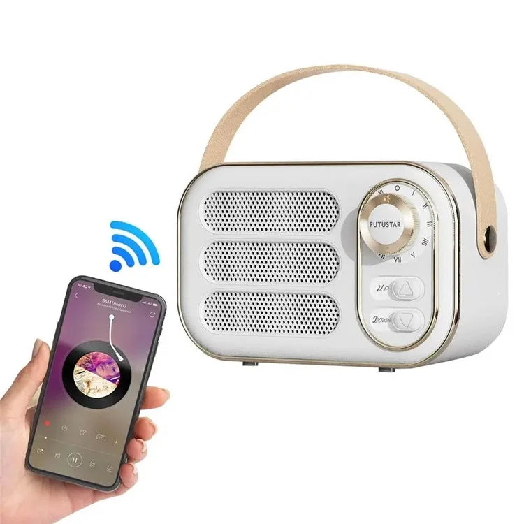 DW13 Wireless Bluetooth Speaker Vintage Mini Portable Speaker for Party Beach Camping
