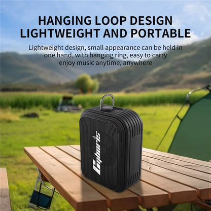 CYBORIS T2 Bluetooth Speaker Support TF Card / U Disk / AUX-In / Single Loop / Recording / FM