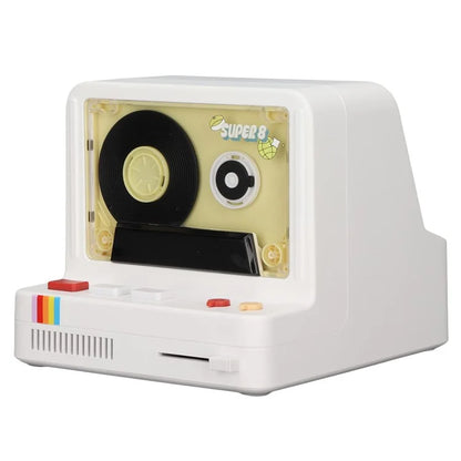 Cassette Bluetooth Speaker Home Subwoofer Support Aromatherapy TF Card Playback Night Light