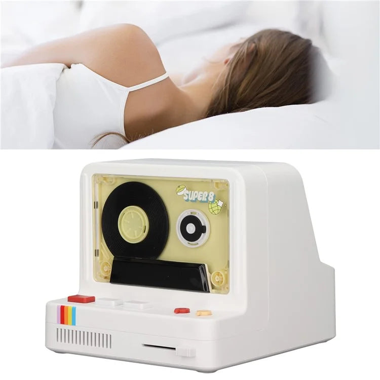 Cassette Bluetooth Speaker Home Subwoofer Support Aromatherapy TF Card Playback Night Light
