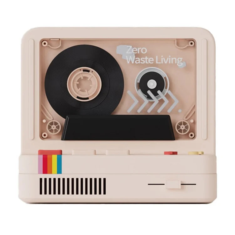 Cassette Bluetooth Speaker Home Subwoofer Support Aromatherapy TF Card Playback Night Light