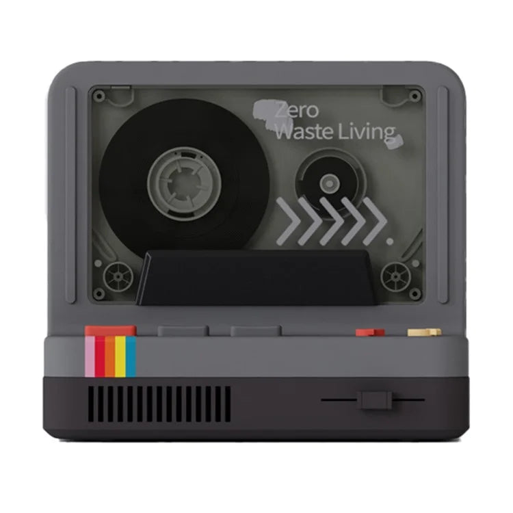Cassette Bluetooth Speaker Home Subwoofer Support Aromatherapy TF Card Playback Night Light