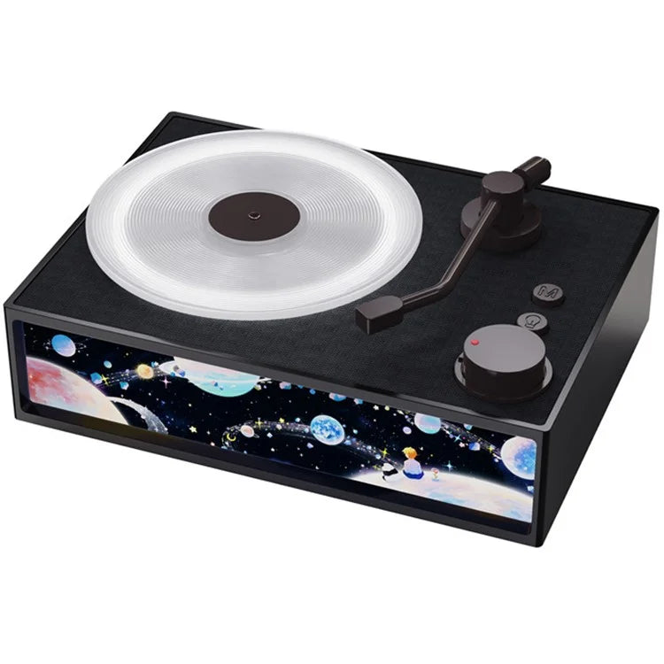 Retro Bluetooth Speaker Classic Record Player Style Home Decor Birthday Gift