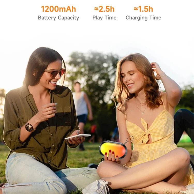 AWEI KA1 Bluetooth Speaker with RGB Light Surround Sound Waterproof Subwoofer