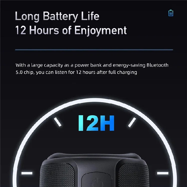 AWEI Y310 Compact Bluetooth Speaker Waterproof TWS Pairing Music Player Subwoofer