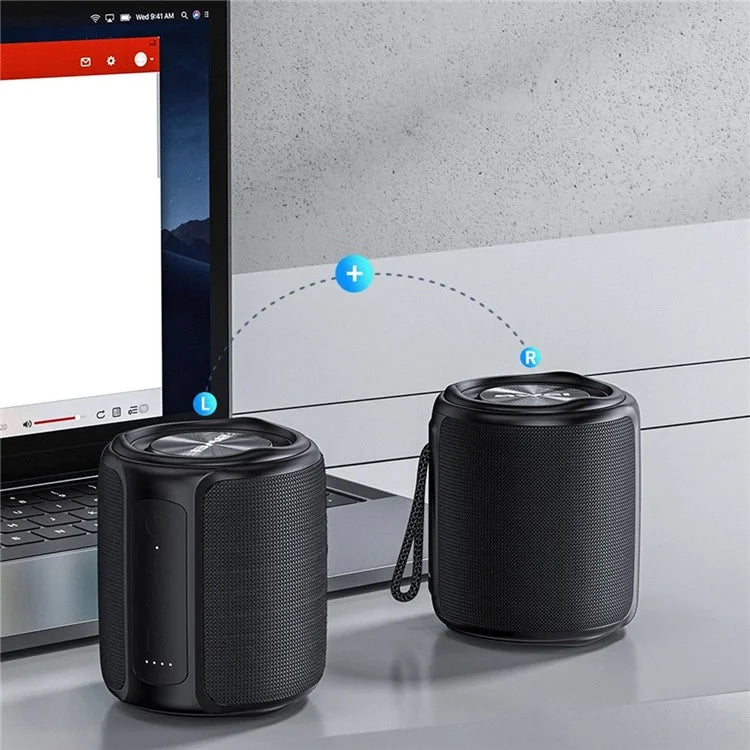 AWEI Y310 Compact Bluetooth Speaker Waterproof TWS Pairing Music Player Subwoofer
