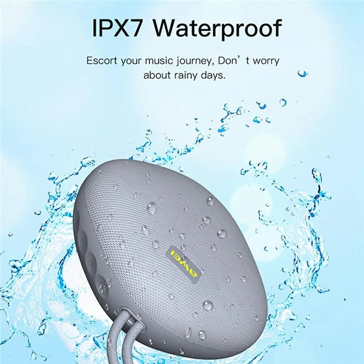AWEI Y336 Waterproof Bluetooth Speaker TWS Pairing Music Player Subwoofer - Black