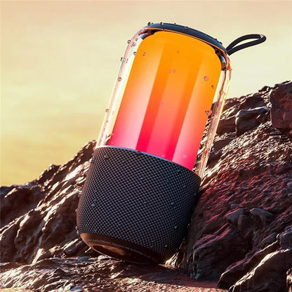 WEKOME D13 Outdoor Portable Waterproof Bluetooth Speaker with Dynamic Lighting