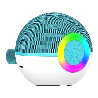 T97 Children Karaoke Machine Bluetooth Speaker Subwoofer with 1 Microphone