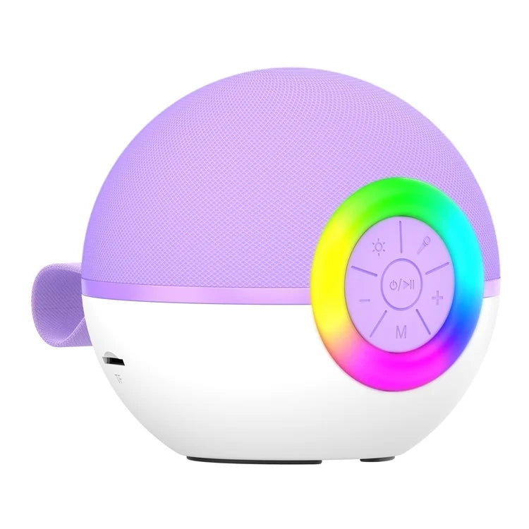 T97 Children Karaoke Machine Bluetooth Speaker Subwoofer with 1 Microphone
