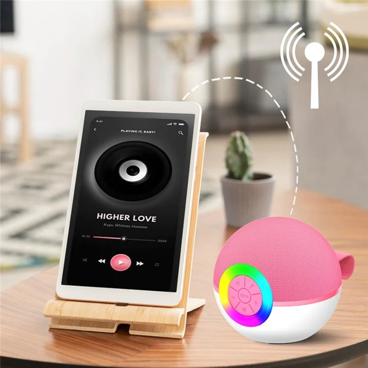 T97 Children Karaoke Machine Bluetooth Speaker Subwoofer with 1 Microphone