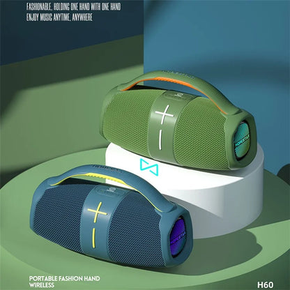 HOPESTAR H60 Boombox Speaker with Handle Portable Bluetooth Subwoofer Music Player