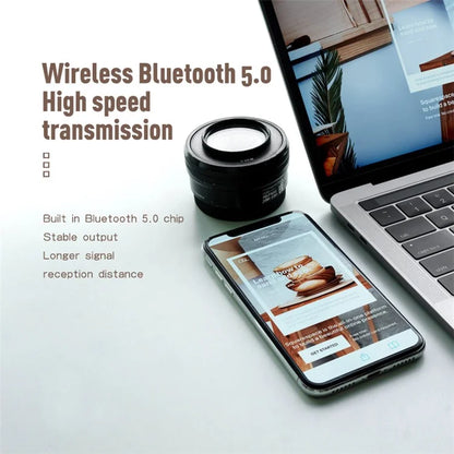 TK11 Retro Bluetooth Speaker FM Radio Spatiotemporal Gate Suspended Clockwise Reverse Clock (without Battery)