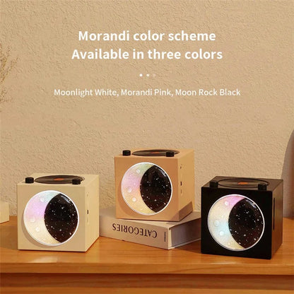 T20 Half Moon Black Gel Atomic Record Player Retro Bluetooth Speaker Desktop Subwoofer
