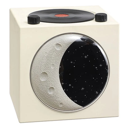 T20 Half Moon Black Gel Atomic Record Player Retro Bluetooth Speaker Desktop Subwoofer